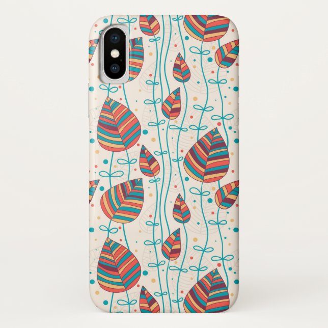 Floral pattern 5 2 Case-Mate iPhone case (Back)