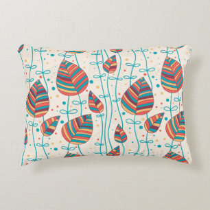Floral pattern 5 2 decorative cushion