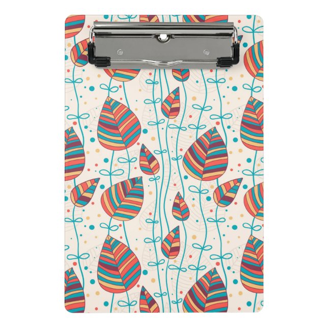 Floral pattern 5 2 mini clipboard (Front)