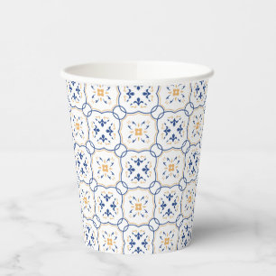 Floral Pattern 5 Paper Cups