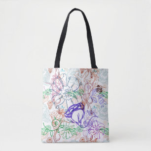 Floral Pattern 5 Tote Bag