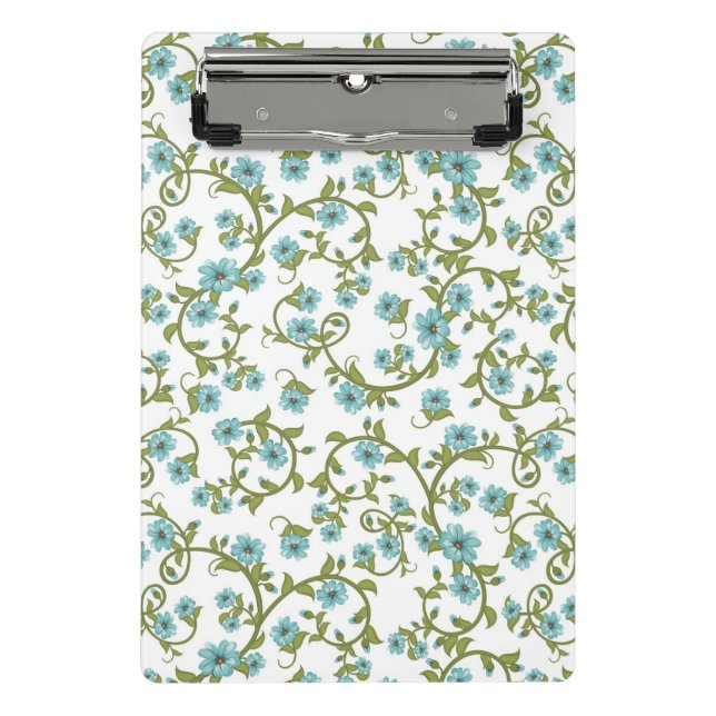 Floral Pattern 6 Mini Clipboard (Front)