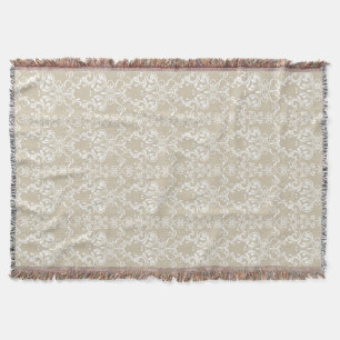 Floral Pattern 6 Throw Blanket
