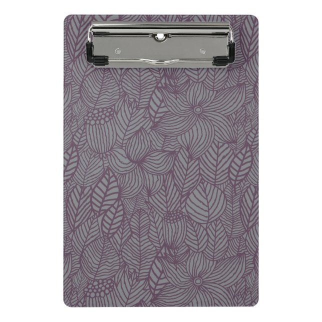 Floral Pattern 7 Mini Clipboard (Front)