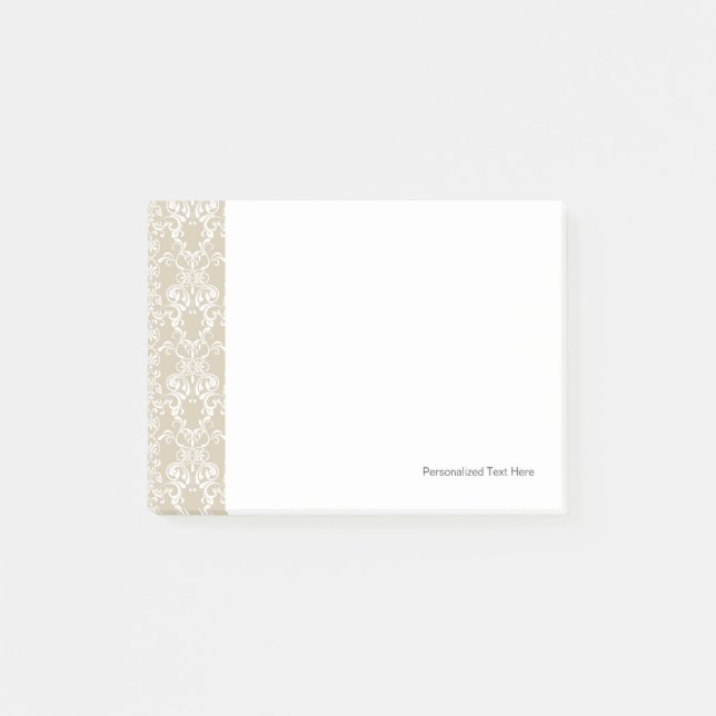 Floral Pattern 9 Post-it Notes (Front)