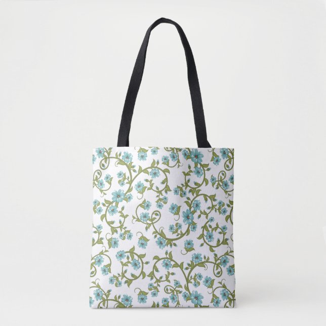 Floral Pattern 9 Tote Bag (Front)