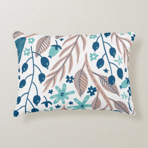 floral pattern Accent Pillow