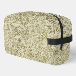 Floral Pattern Antique Damask Paisley Dopp Kit