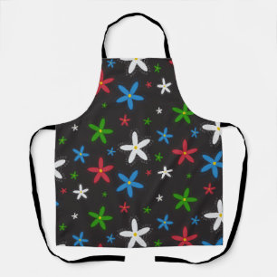 Floral Pattern Apron