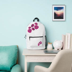 Floral Pattern Backpack