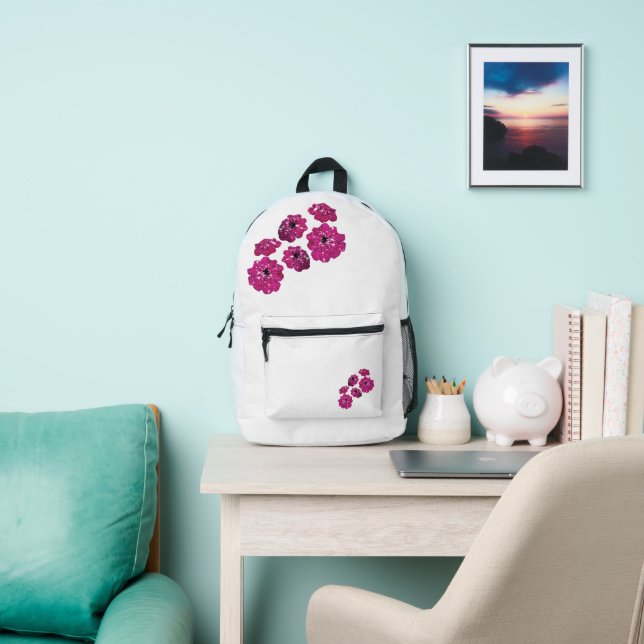 Floral Pattern Backpack (Insitu)