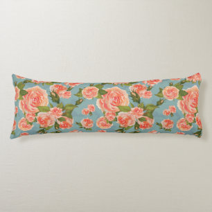 Floral Pattern Body Cushion