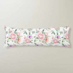 Floral Pattern Body Cushion