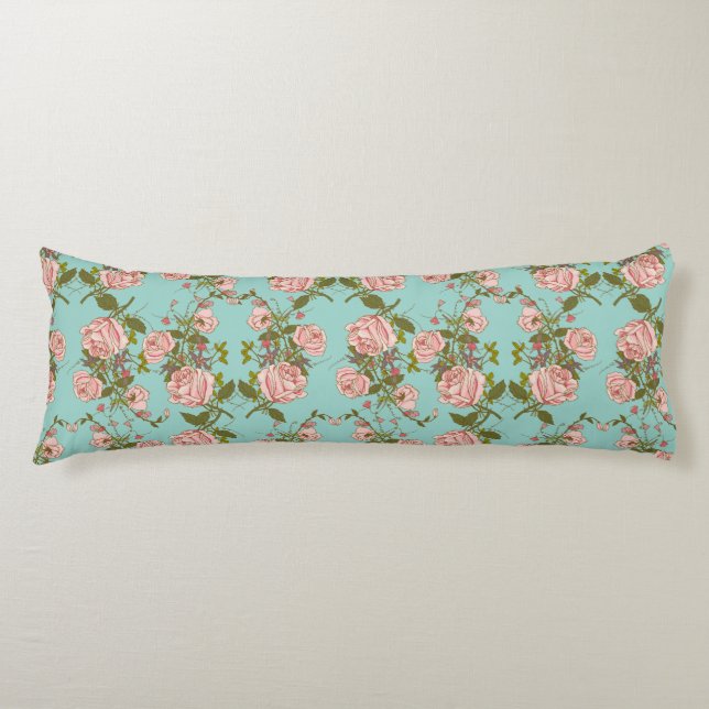 Floral Pattern Body Cushion (Front)