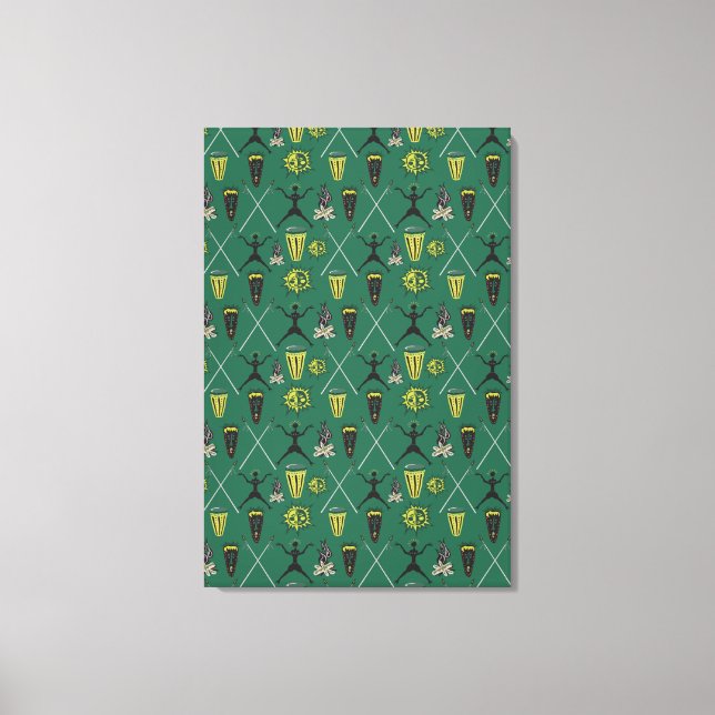 Floral Pattern Canvas Print (Front)