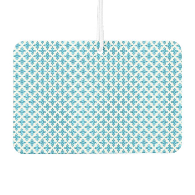 Floral Pattern Car Air Freshener (Front)