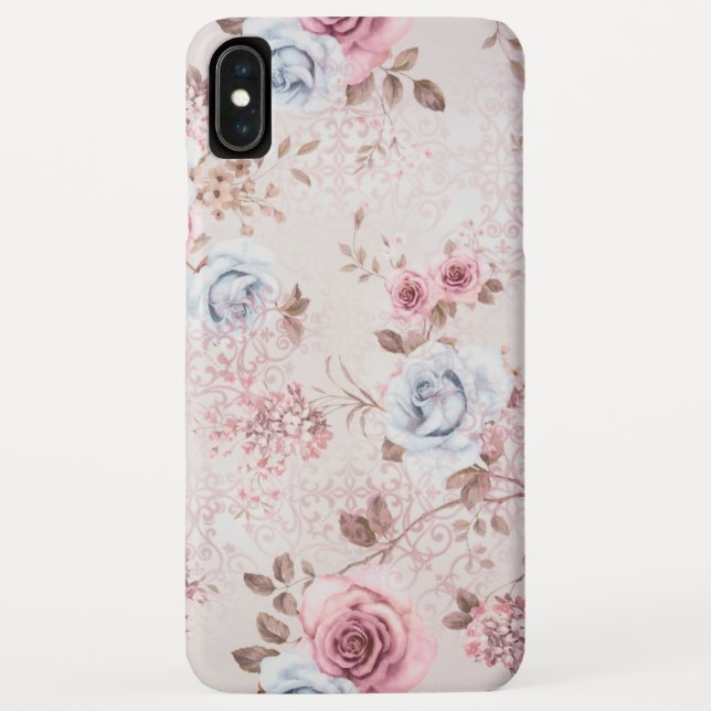 Floral pattern Case-Mate iPhone case (Back)