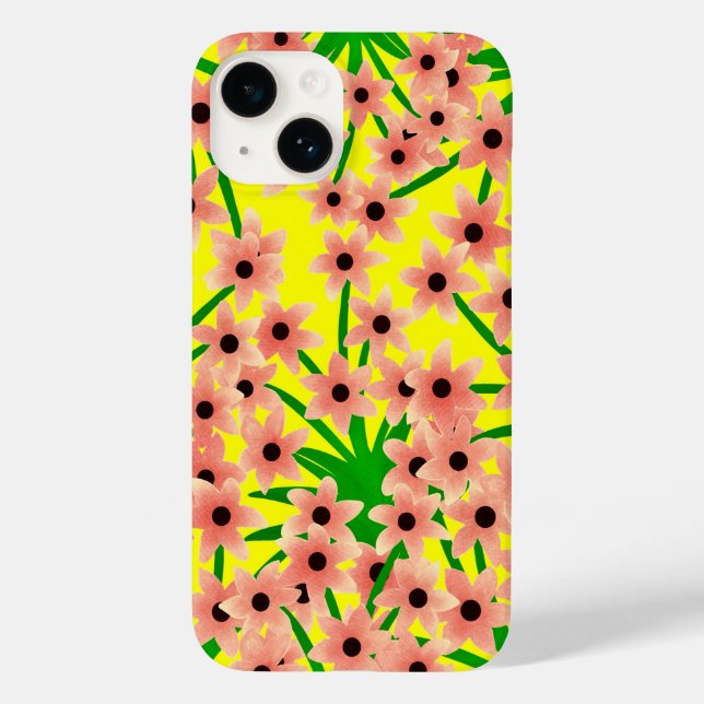 Floral pattern Case-Mate iPhone case (Back)