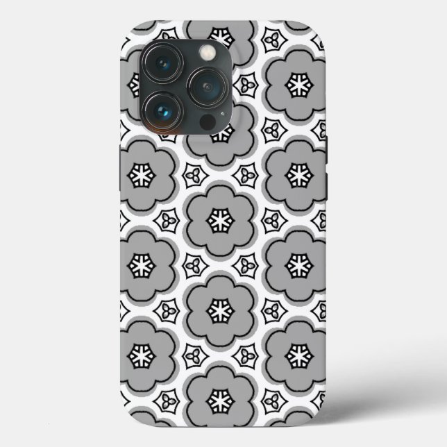 Floral Pattern Case-Mate iPhone Case (Back)