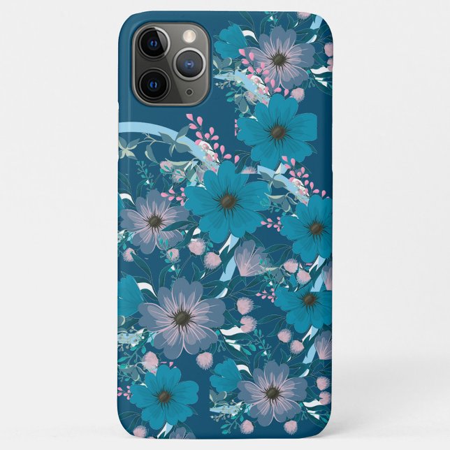 Floral Pattern Case-Mate iPhone Case (Style: Casemate Barely Their Apple iPhone 11 Pro Max Case)