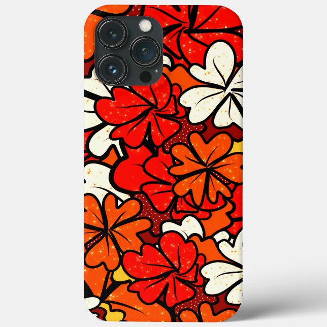Floral pattern Case-Mate iPhone case (Back)