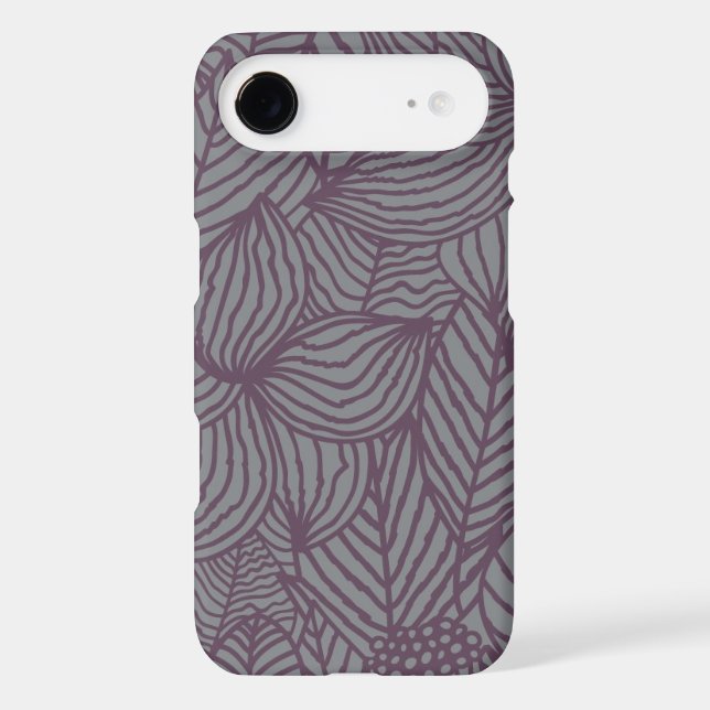 Floral Pattern Case-Mate iPhone Case (Back)