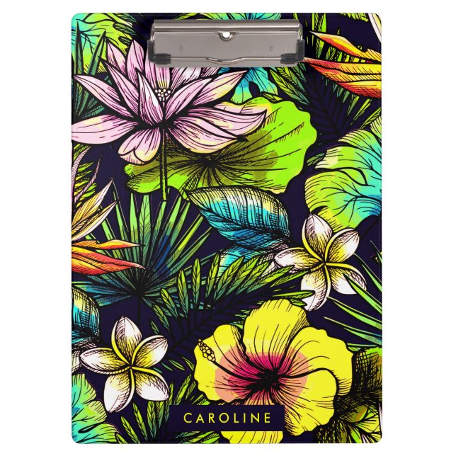 Floral Pattern Clipboard (Front)