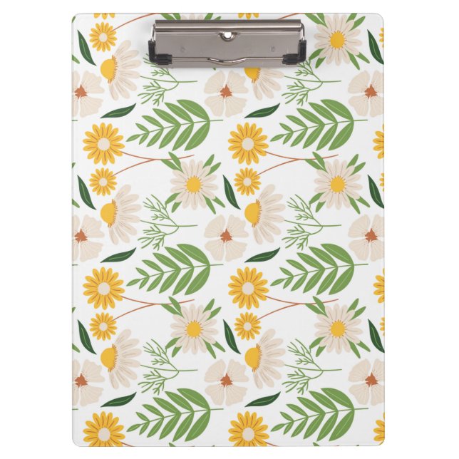 Floral Pattern Clipboard (Front)