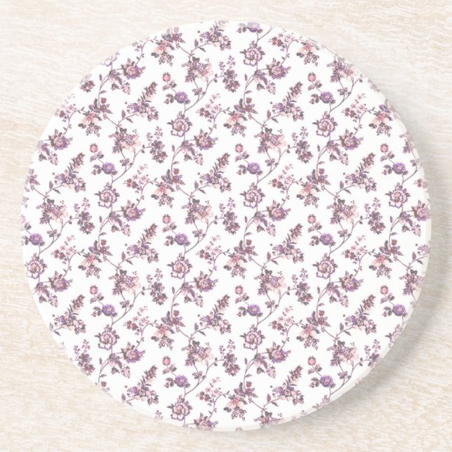 Floral Pattern Coaster (Front)