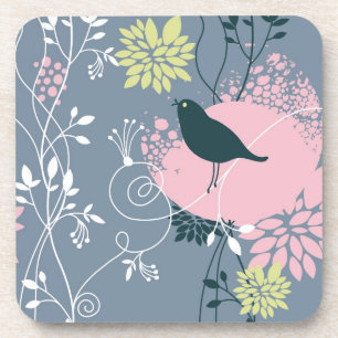 Floral Pattern Coaster