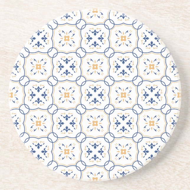 Floral Pattern Coaster (Front)