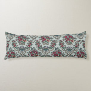 Floral Pattern Colourful Trendy Flowers and Leaves Body Cushion