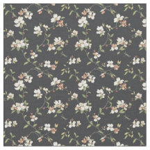 Floral pattern cotton fabric