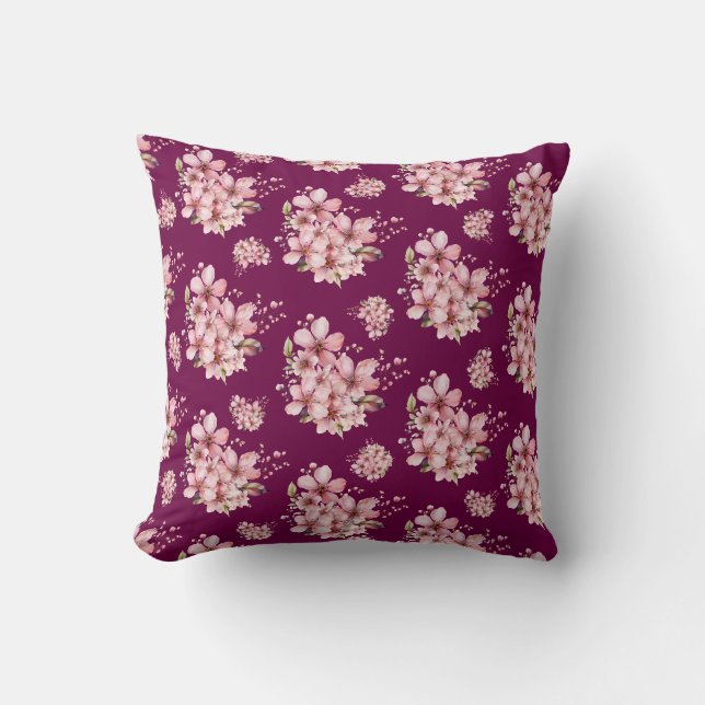 Floral pattern  cushion (Front)