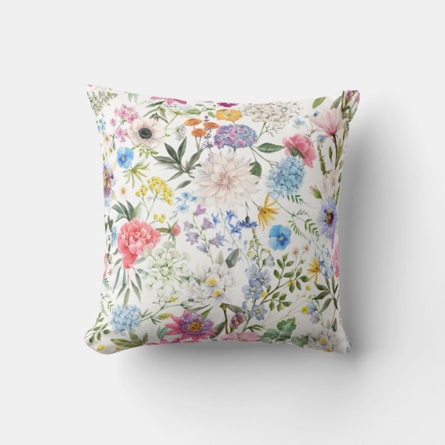 Floral Pattern Cushion (Front)