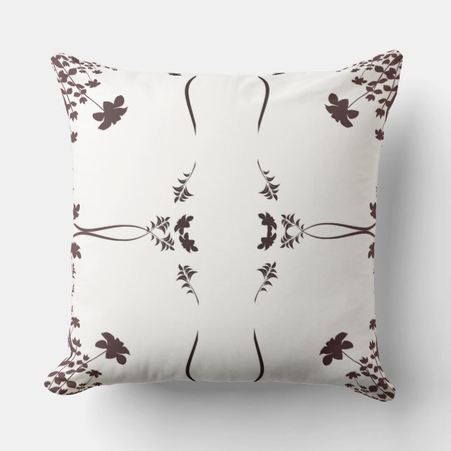 floral pattern cushion (Front)