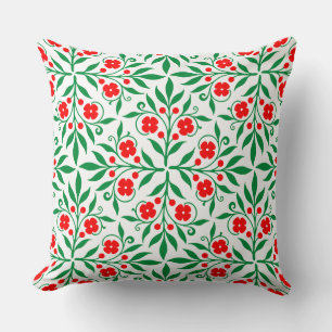 Floral pattern cushion