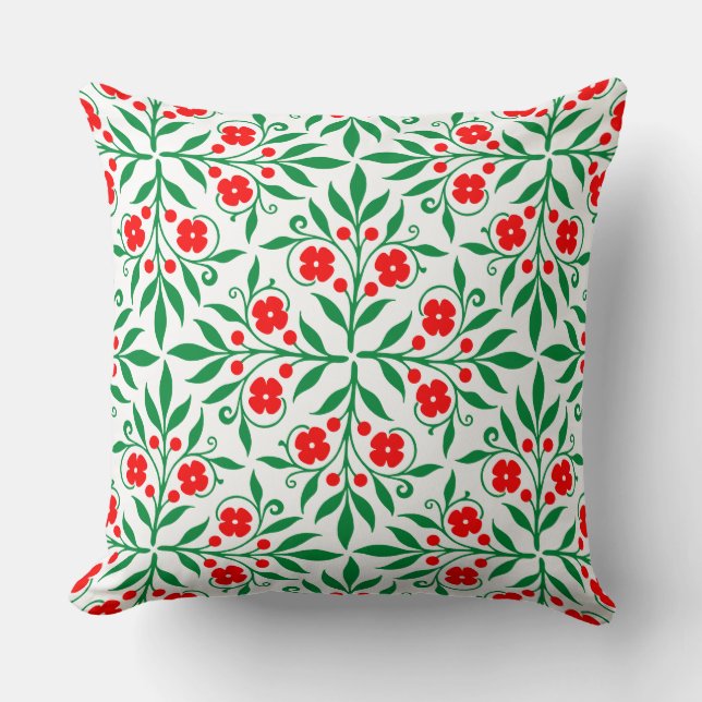 Floral pattern cushion (Front)