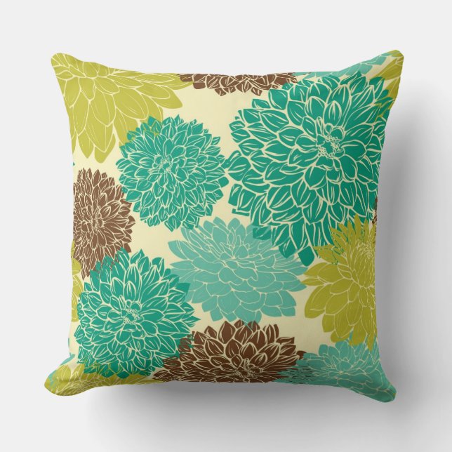 Floral Pattern Cushion (Front)