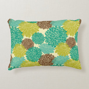 Floral Pattern Decorative Cushion
