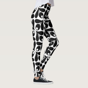 Floral Pattern Design Leggings