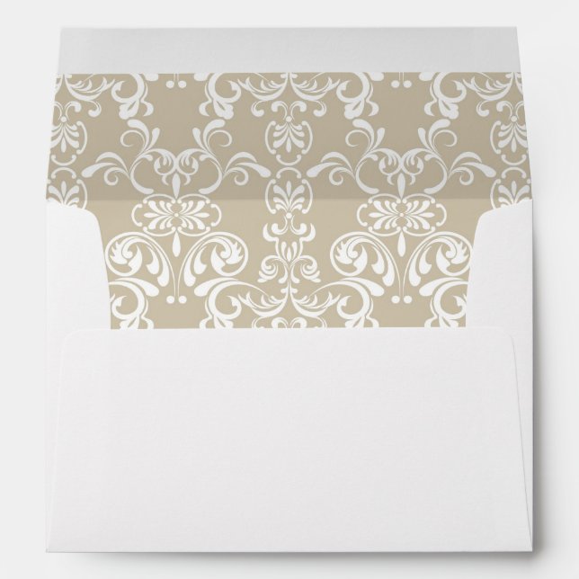 Floral Pattern Envelopes (Back (Bottom))