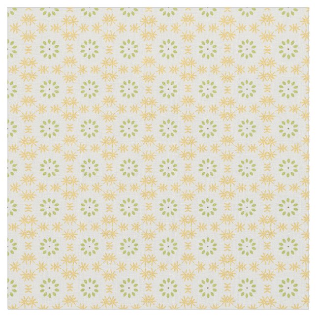 Floral Pattern Fabric (Close Up)
