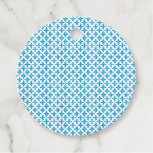 Floral Pattern Favour Tags