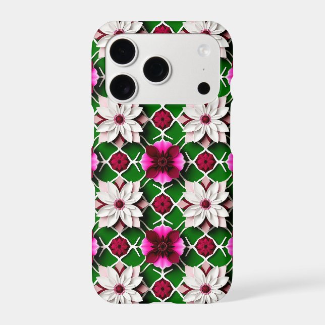 Floral Pattern Featuring Colourful Flowers (Back)