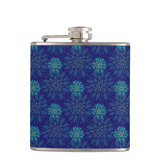 Floral Pattern Flask (Front)