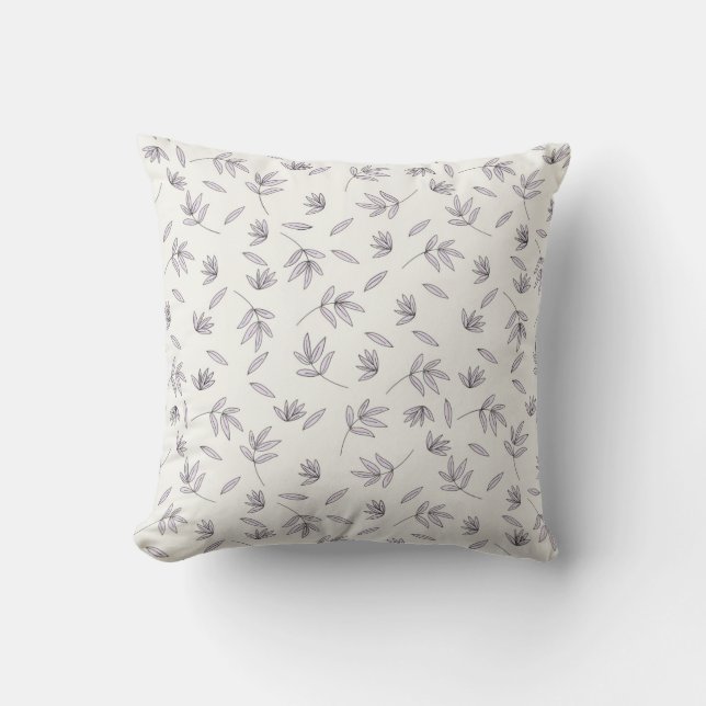 Floral Pattern Flower Bloom 16" x 16" Cushion (Front)