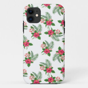 Floral-pattern-green-rose Case-Mate iPhone Case
