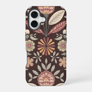 Floral Pattern iPhone 16 Case