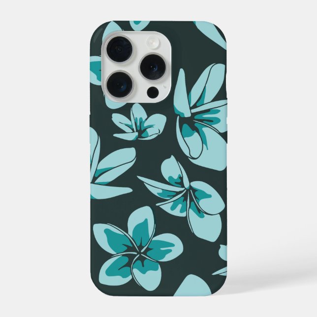 Floral pattern iPhone case (Back)